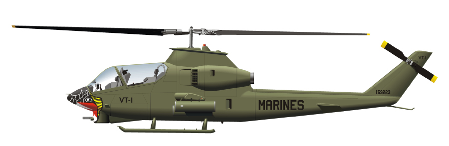 Marine Corps Hueys